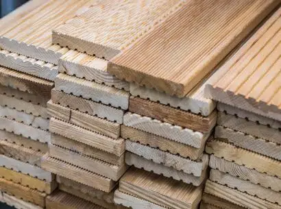 Home Decks Wood Materials