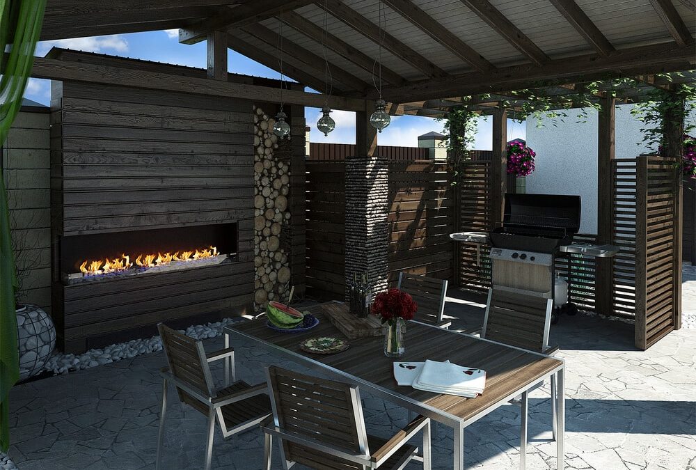 Covered Outdoor Kitchens in New Orleans, Louisiana