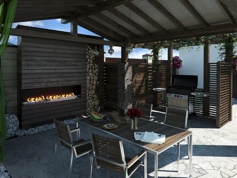 Covered Outdoor Kitchens in New Orleans
