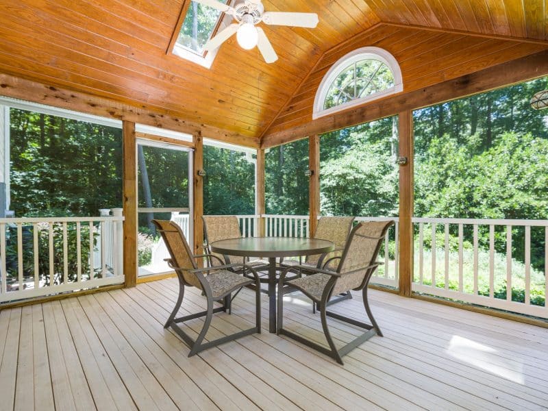 Does a Screened-In Porch Count as Square Footage in Kenner?